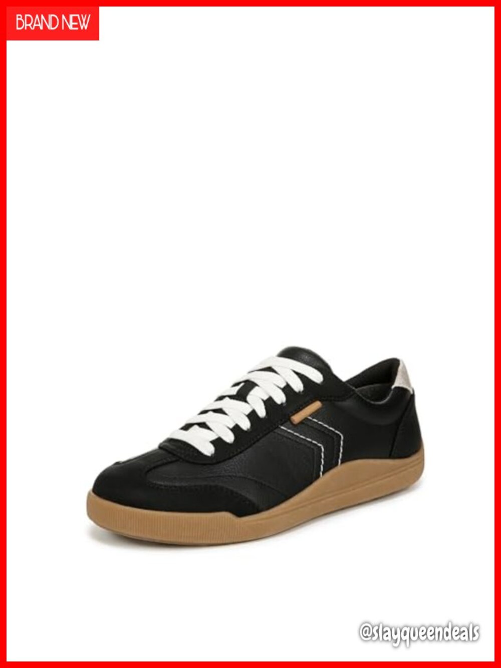 Low Top Lace Up Sneaker Wide Toe Box Cushioned Arch Support Walking